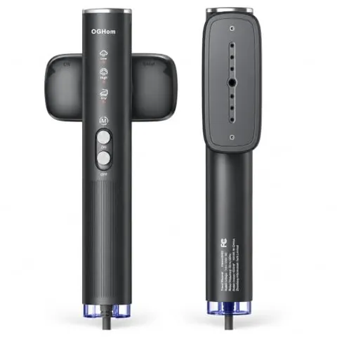 OGHom GH02 steamer in Jet Black